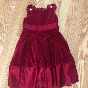 Red party dress- gymboree